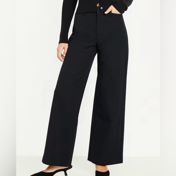 Old Navy Pants - Old Navy Black Wide-Leg Women's Pants
